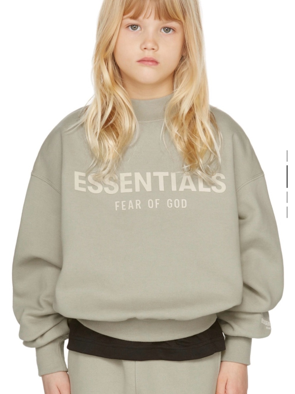 ESSENTIALS Seafoam Crewneck
